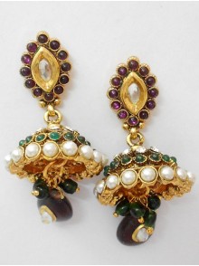 Polki Earrings